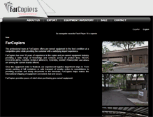 Tablet Screenshot of farcopiers.com